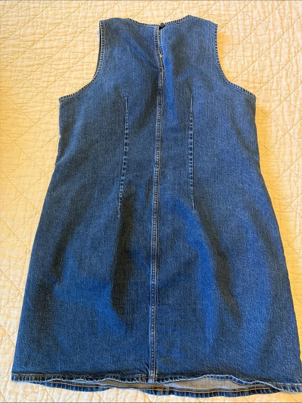 J. Crew denim shift dress